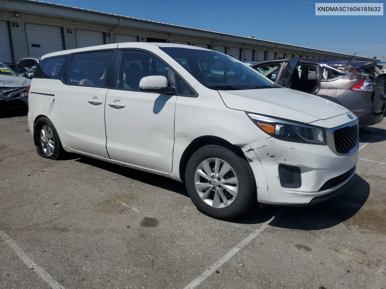 2016 Kia Sedona L VIN: KNDMA5C16G6185632 Lot: 57590755