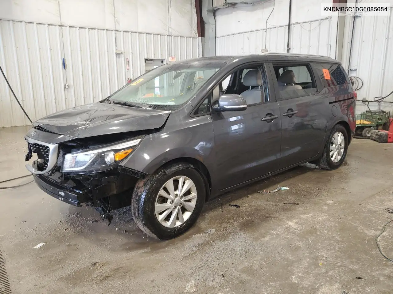 2016 Kia Sedona Lx VIN: KNDMB5C10G6085054 Lot: 58329535