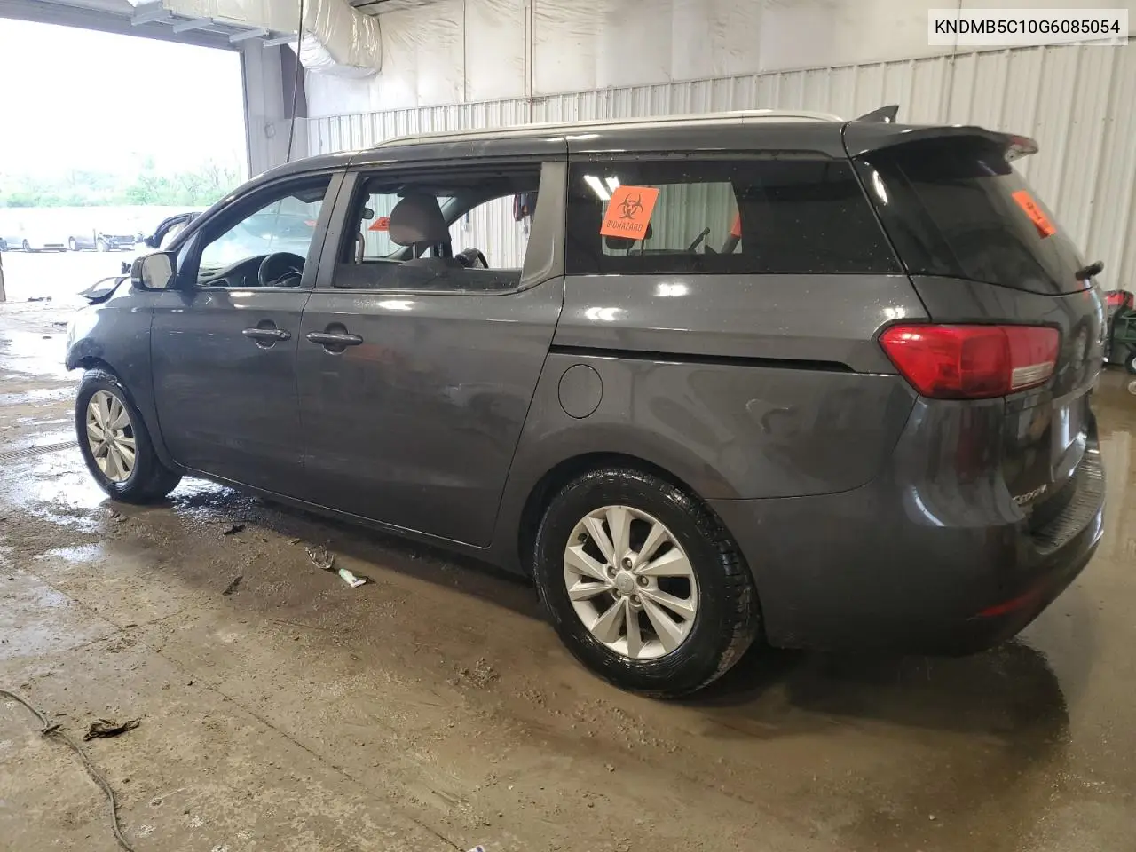 2016 Kia Sedona Lx VIN: KNDMB5C10G6085054 Lot: 58329535