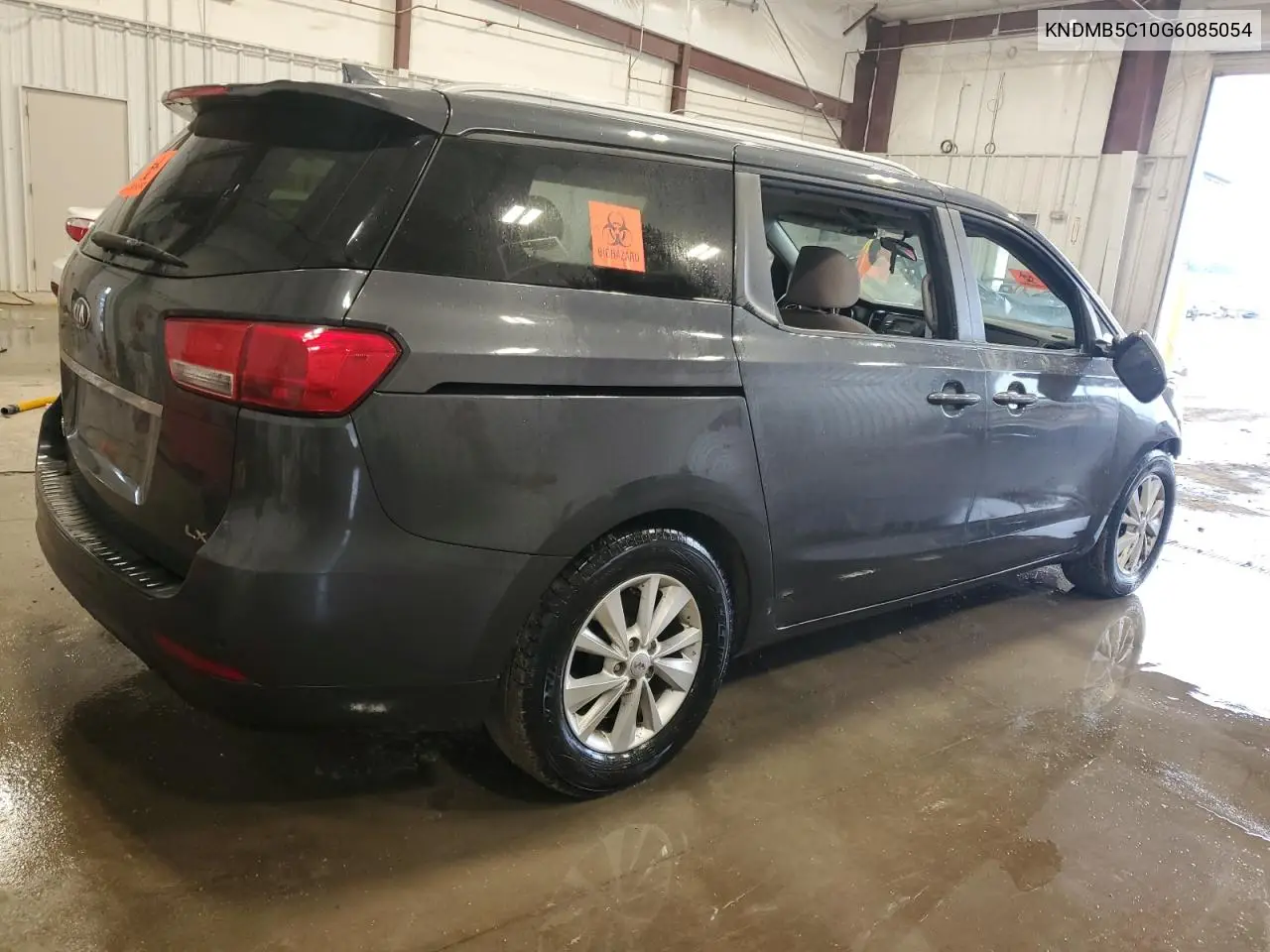 2016 Kia Sedona Lx VIN: KNDMB5C10G6085054 Lot: 58329535