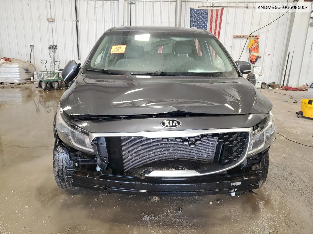 2016 Kia Sedona Lx VIN: KNDMB5C10G6085054 Lot: 58329535