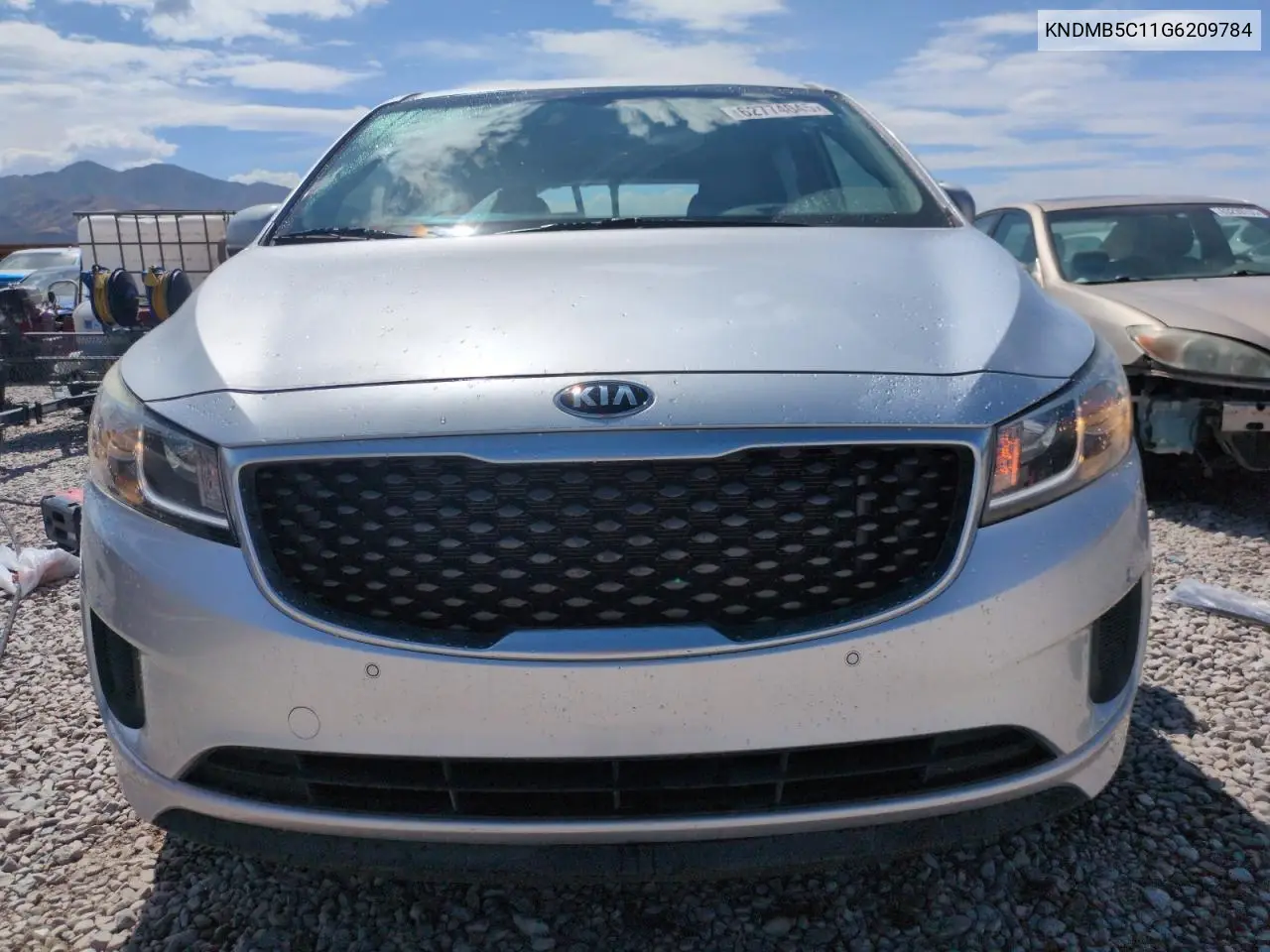 2016 Kia Sedona Lx VIN: KNDMB5C11G6209784 Lot: 62774045