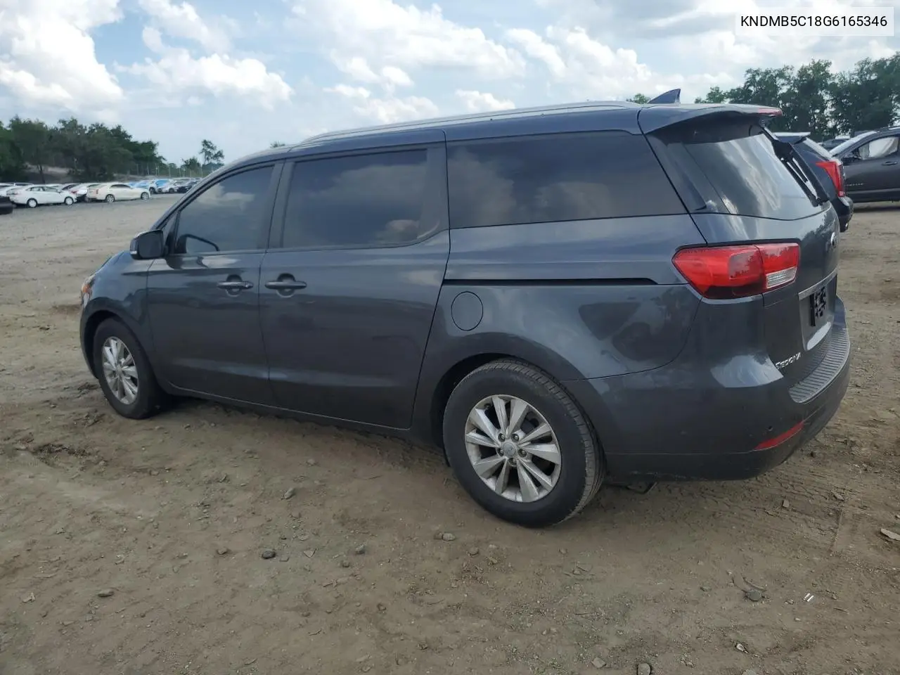 2016 Kia Sedona Lx VIN: KNDMB5C18G6165346 Lot: 62967125