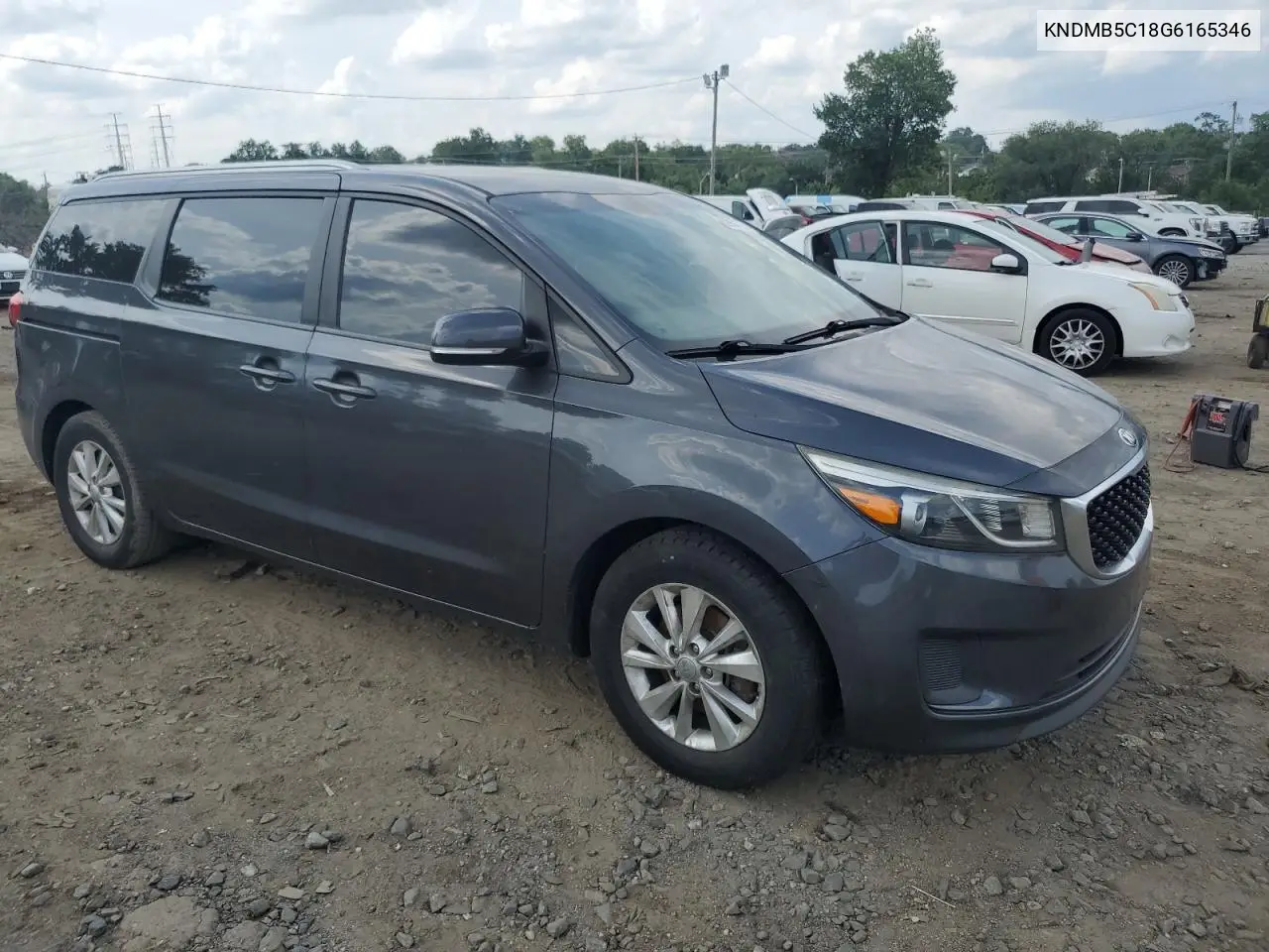 2016 Kia Sedona Lx VIN: KNDMB5C18G6165346 Lot: 62967125
