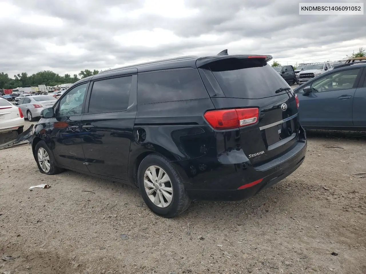 2016 Kia Sedona Lx VIN: KNDMB5C14G6091052 Lot: 62969235