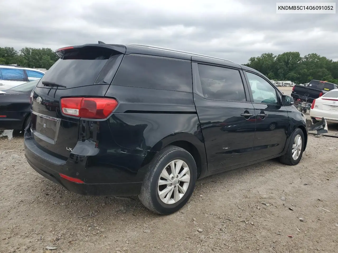 2016 Kia Sedona Lx VIN: KNDMB5C14G6091052 Lot: 62969235