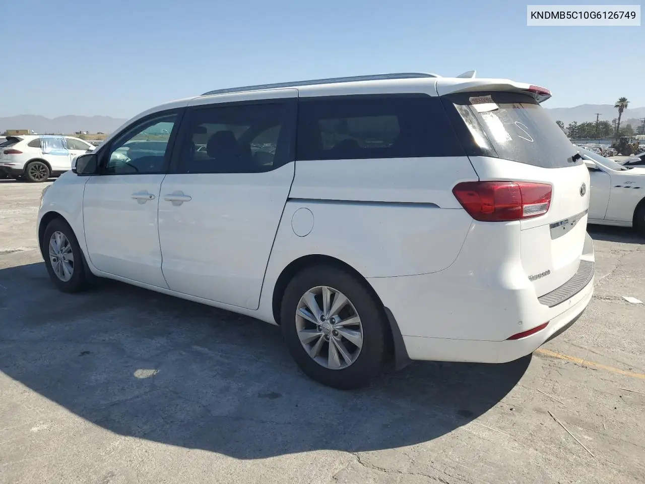 2016 Kia Sedona Lx VIN: KNDMB5C10G6126749 Lot: 63120415