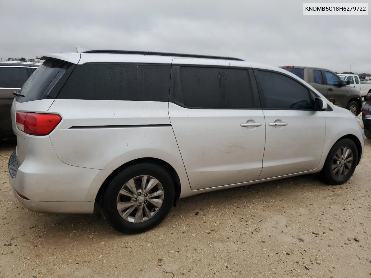 2017 Kia Sedona Lx VIN: KNDMB5C18H6279722 Lot: 43067085