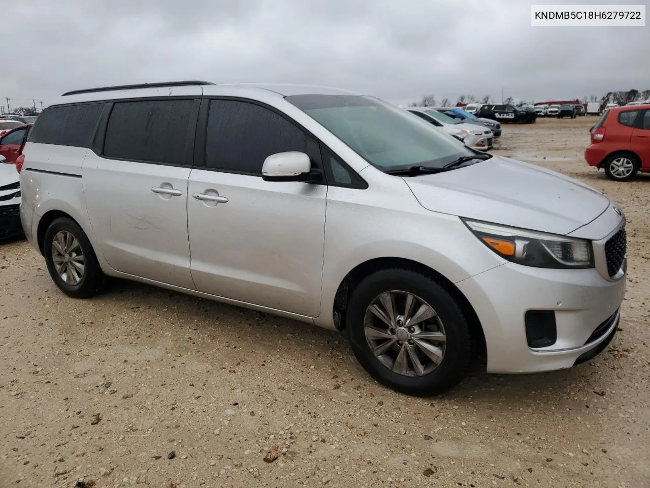 2017 Kia Sedona Lx VIN: KNDMB5C18H6279722 Lot: 43067085