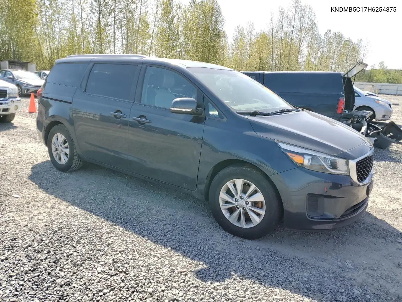 2017 Kia Sedona Lx VIN: KNDMB5C17H6254875 Lot: 45566945