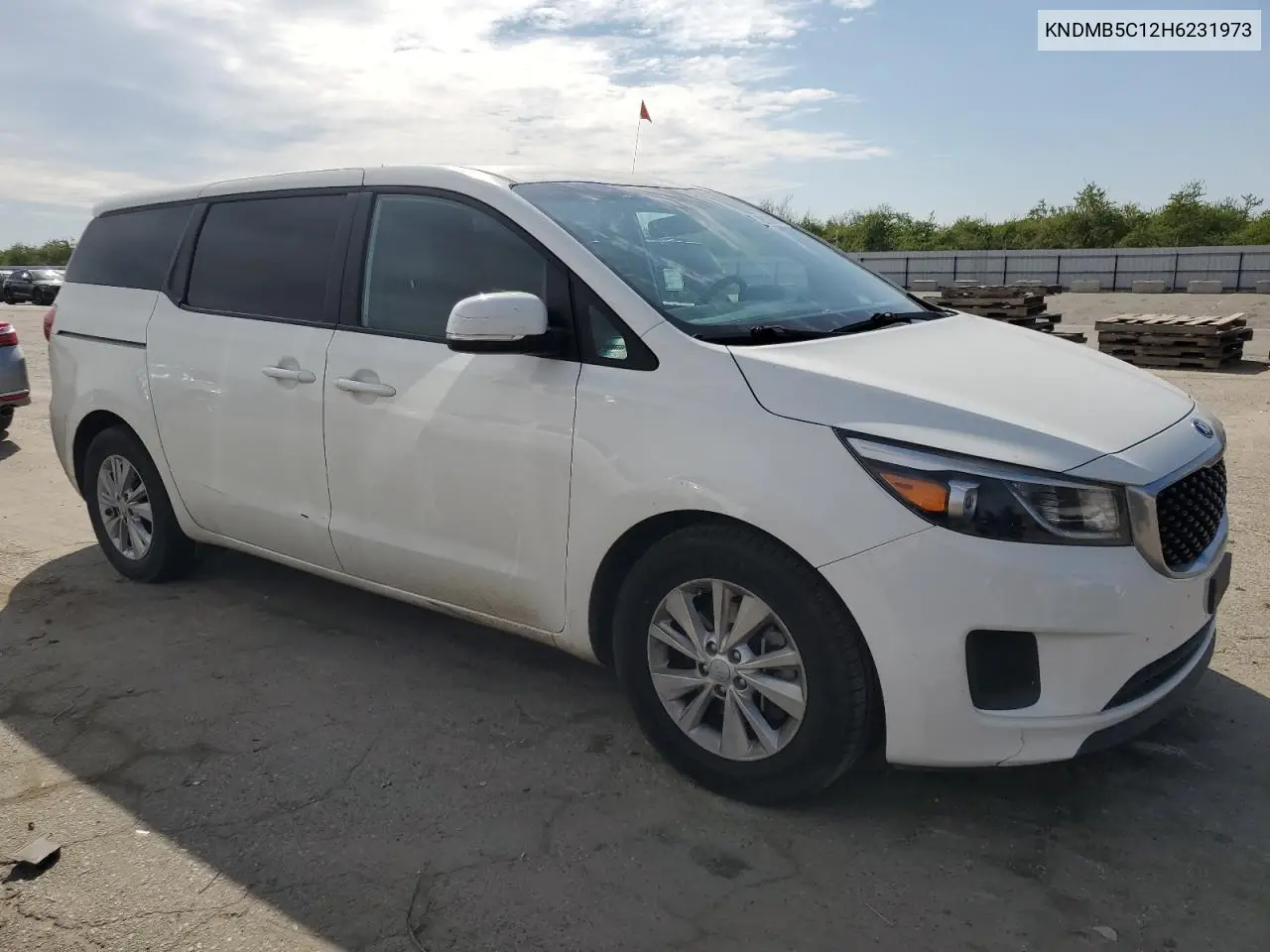 2017 Kia Sedona Lx VIN: KNDMB5C12H6231973 Lot: 48262055