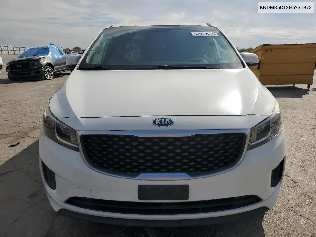 2017 Kia Sedona Lx VIN: KNDMB5C12H6231973 Lot: 48262055
