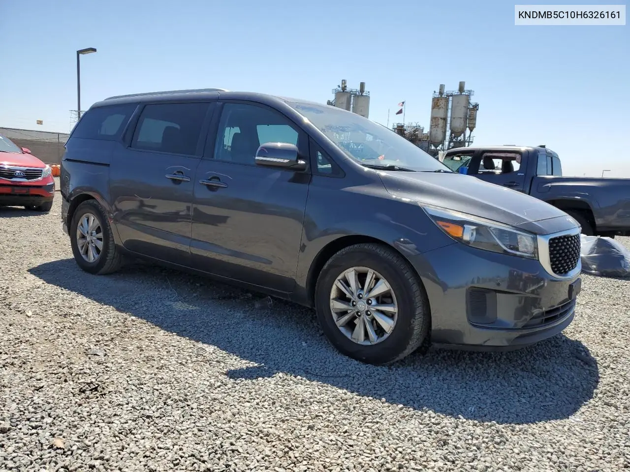 2017 Kia Sedona Lx VIN: KNDMB5C10H6326161 Lot: 52111225