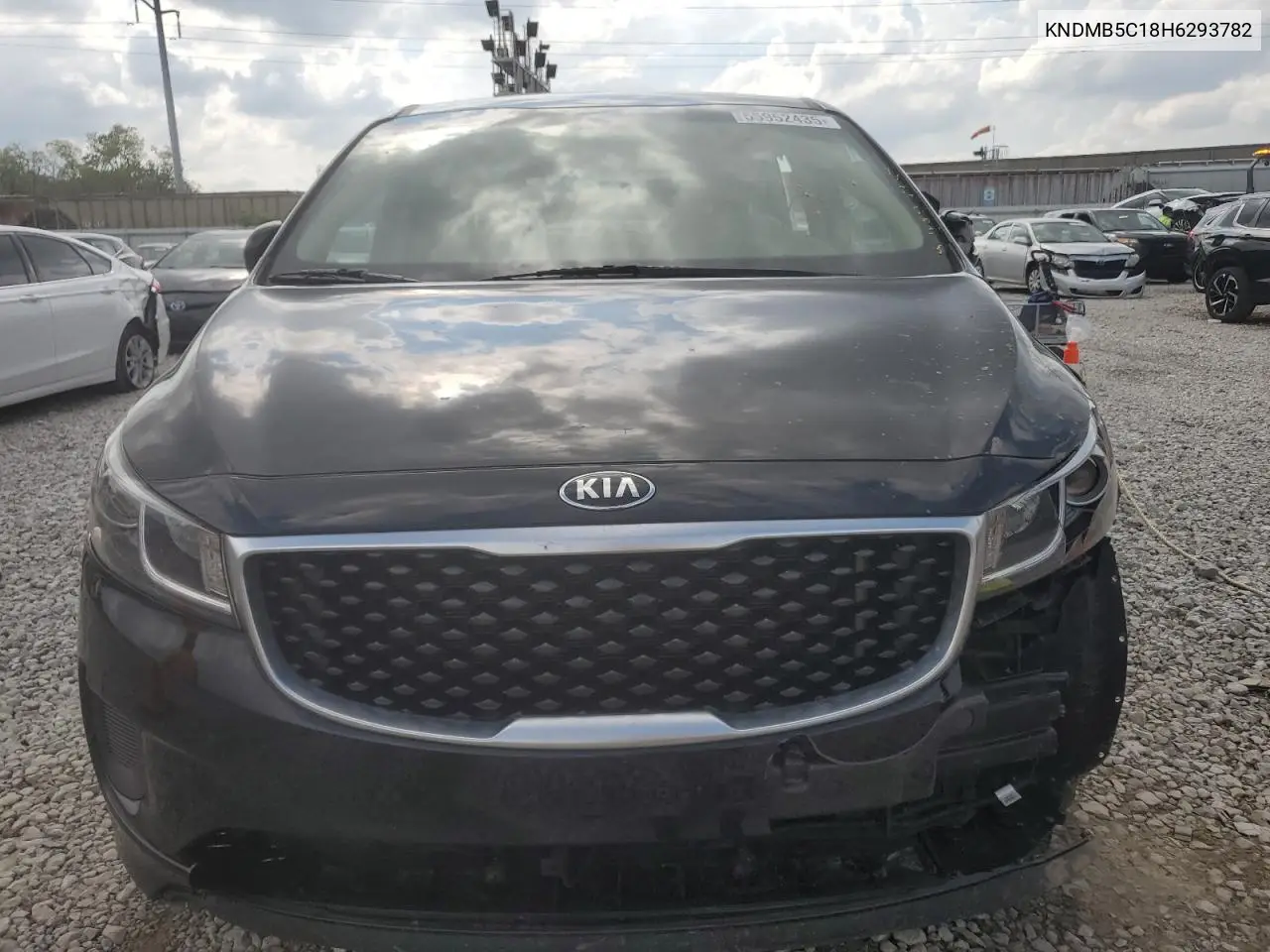 2017 Kia Sedona Lx VIN: KNDMB5C18H6293782 Lot: 55952435