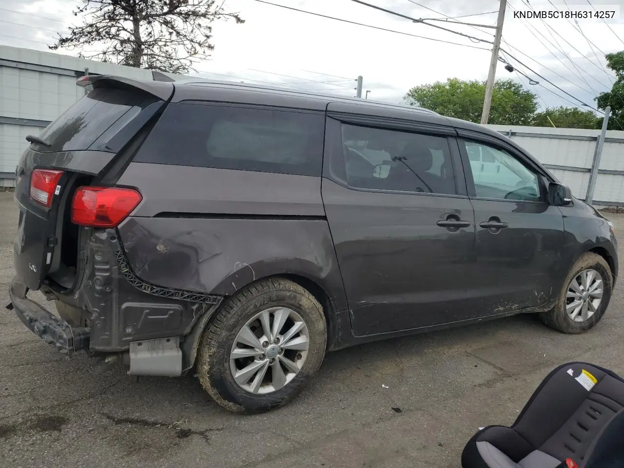 2017 Kia Sedona Lx VIN: KNDMB5C18H6314257 Lot: 56313805