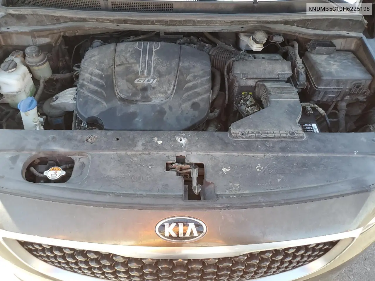 2017 Kia Sedona Lx VIN: KNDMB5C10H6225198 Lot: 56472485