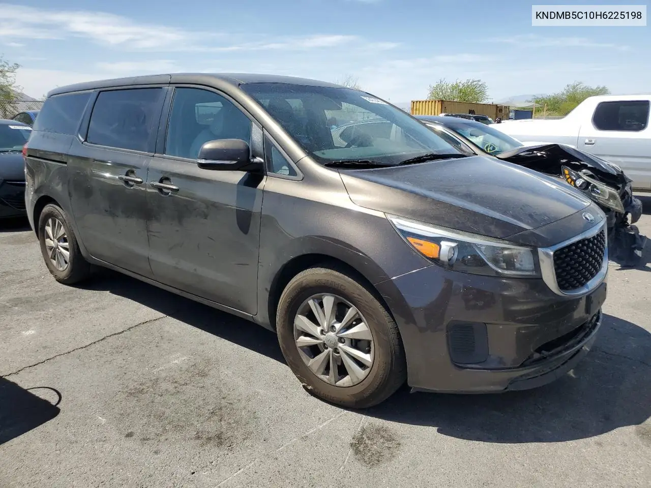 2017 Kia Sedona Lx VIN: KNDMB5C10H6225198 Lot: 56472485