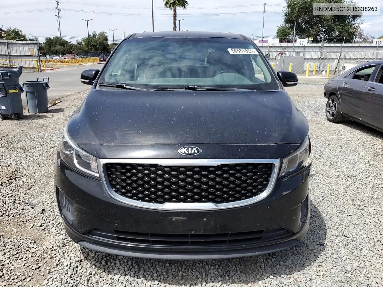 2017 Kia Sedona Lx VIN: KNDMB5C12H6338263 Lot: 56651855