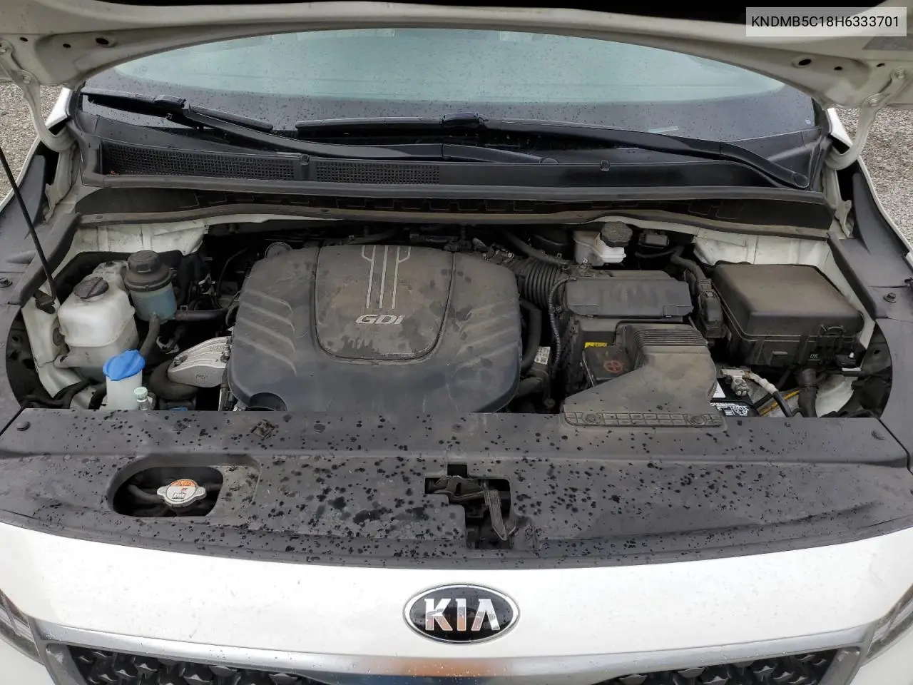 2017 Kia Sedona Lx VIN: KNDMB5C18H6333701 Lot: 56769045