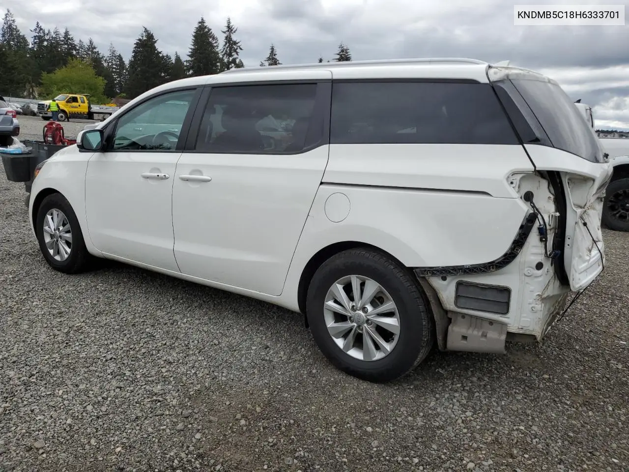 2017 Kia Sedona Lx VIN: KNDMB5C18H6333701 Lot: 56769045