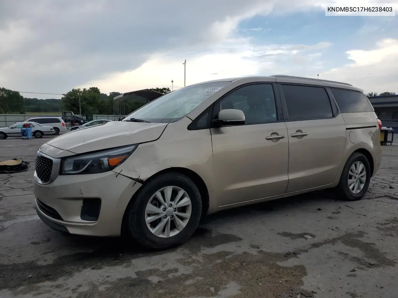 2017 Kia Sedona Lx VIN: KNDMB5C17H6238403 Lot: 60559595