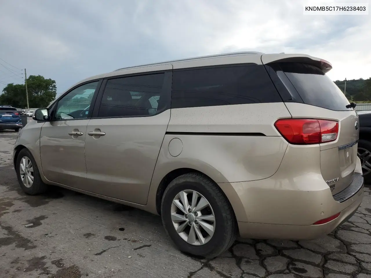 2017 Kia Sedona Lx VIN: KNDMB5C17H6238403 Lot: 60559595