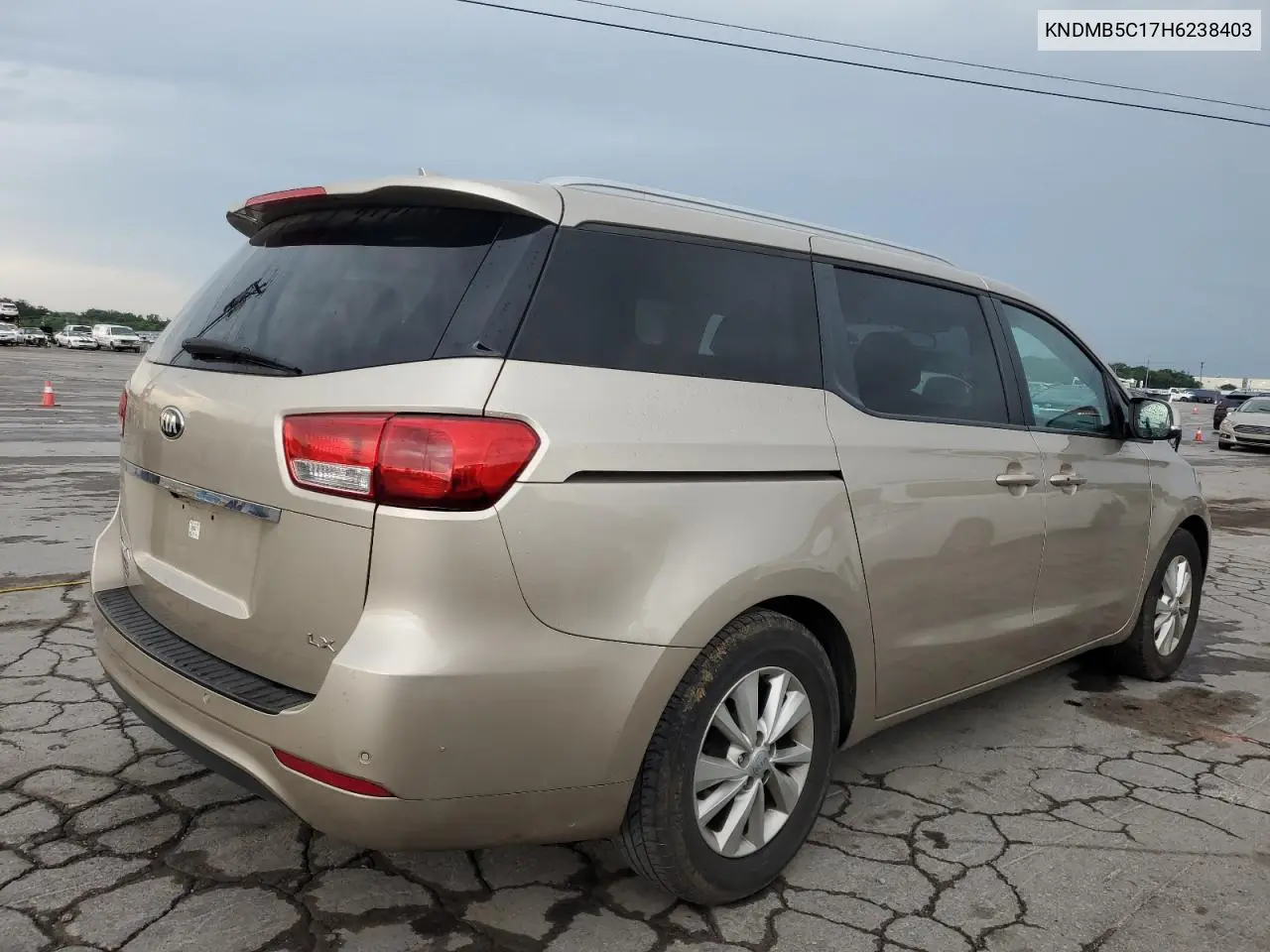 2017 Kia Sedona Lx VIN: KNDMB5C17H6238403 Lot: 60559595