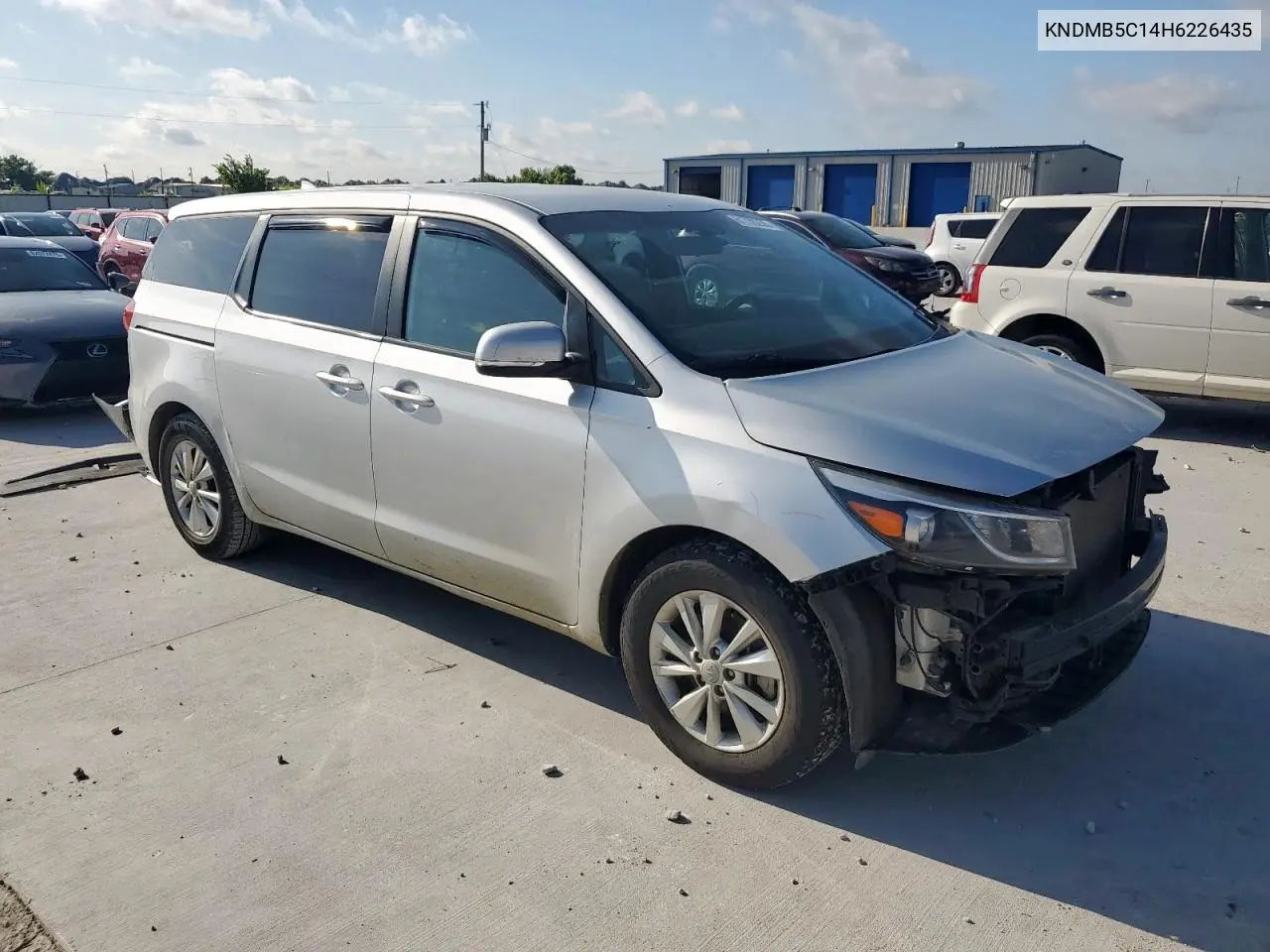 2017 Kia Sedona Lx VIN: KNDMB5C14H6226435 Lot: 61738255