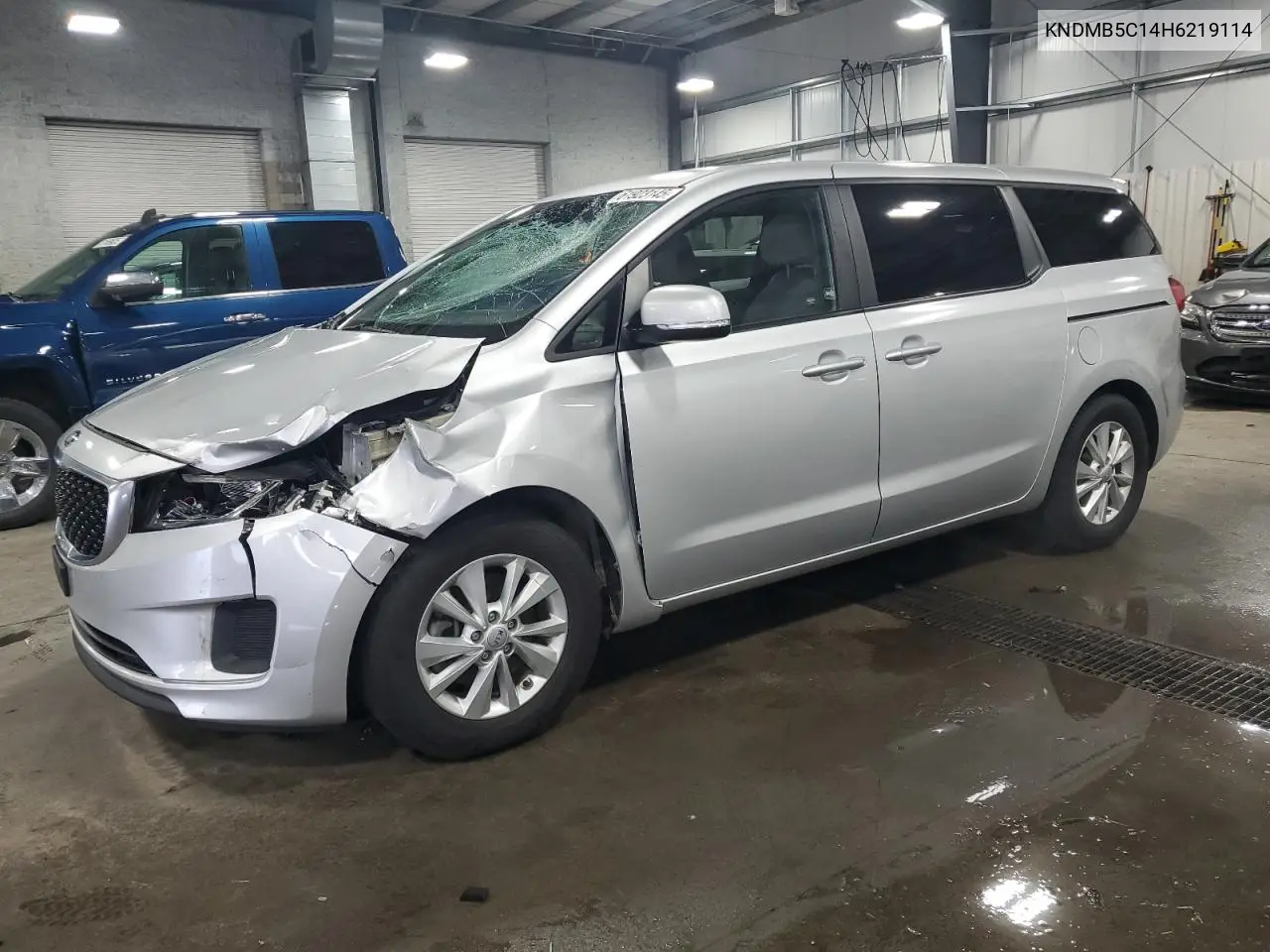 2017 Kia Sedona Lx VIN: KNDMB5C14H6219114 Lot: 61923145