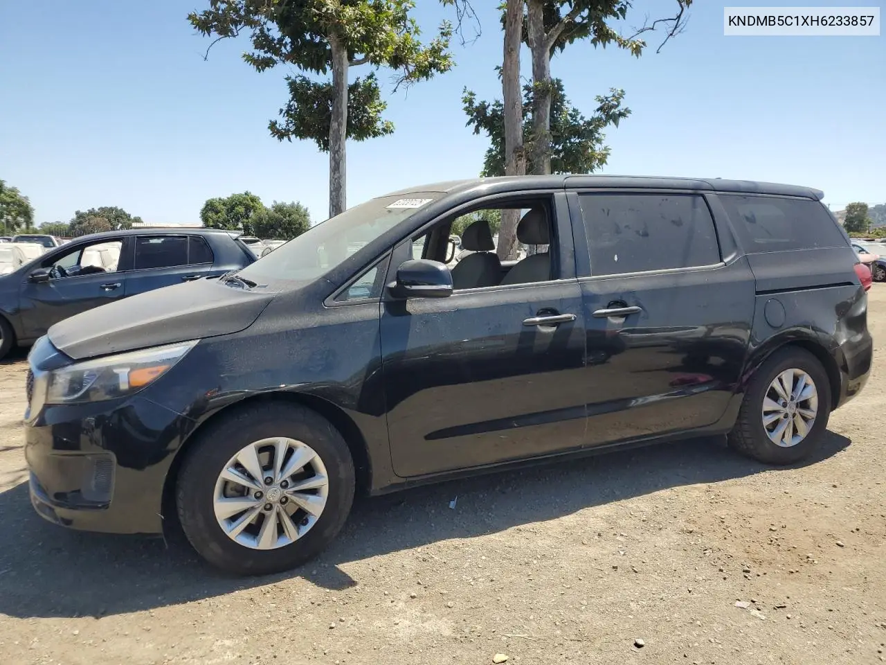 2017 Kia Sedona Lx VIN: KNDMB5C1XH6233857 Lot: 62030125
