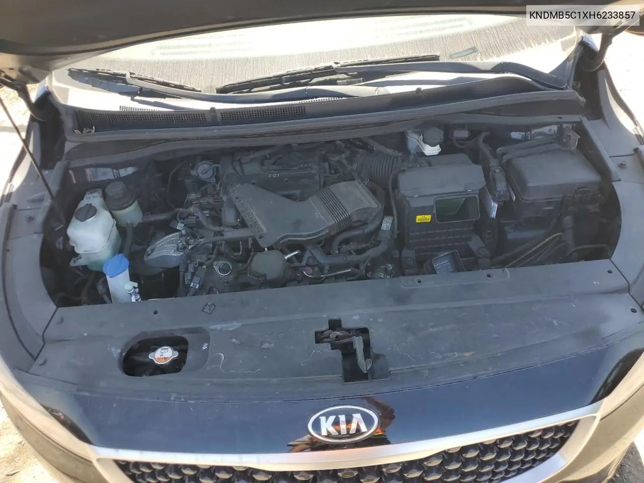 2017 Kia Sedona Lx VIN: KNDMB5C1XH6233857 Lot: 62030125