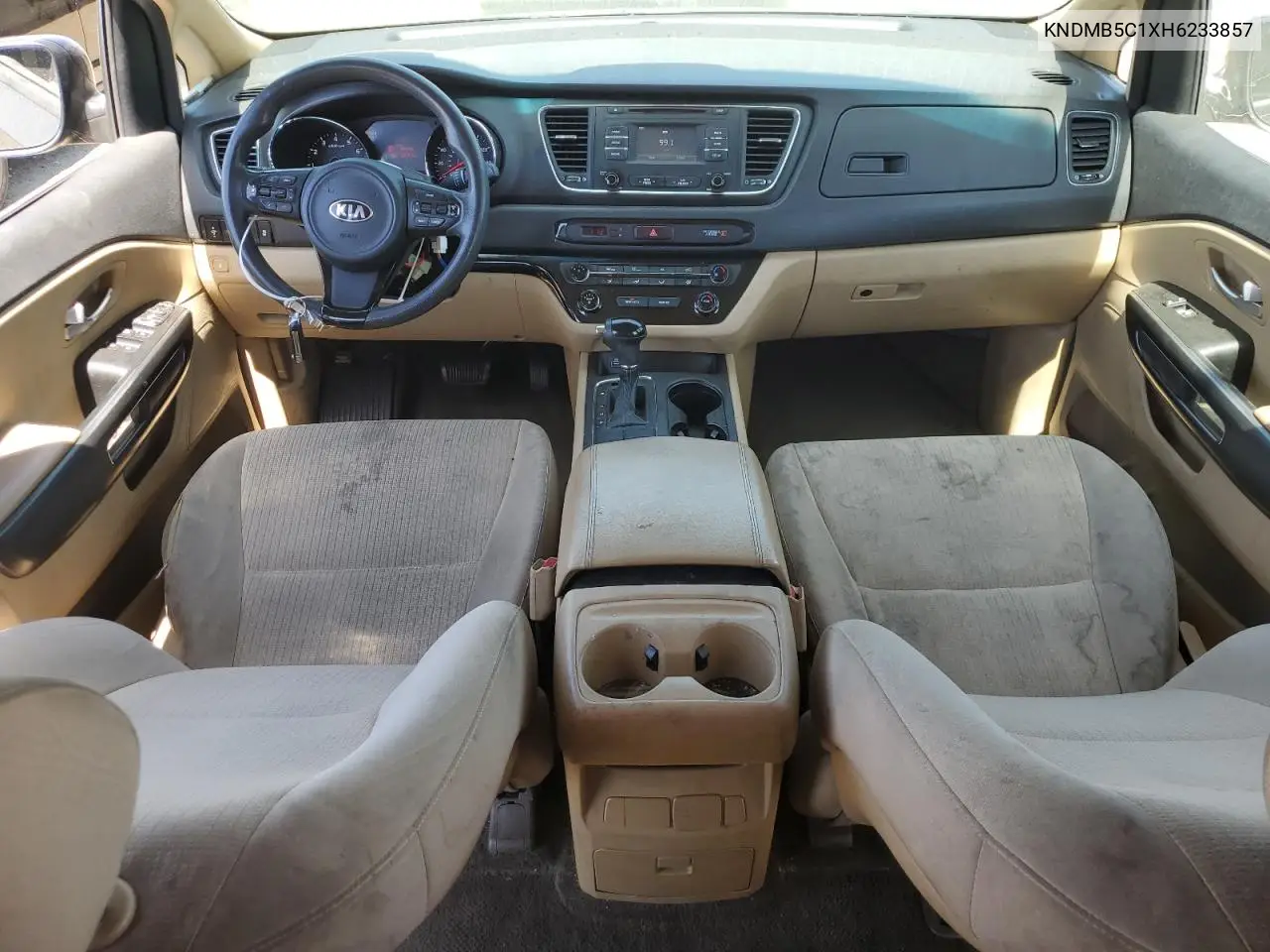 2017 Kia Sedona Lx VIN: KNDMB5C1XH6233857 Lot: 62030125