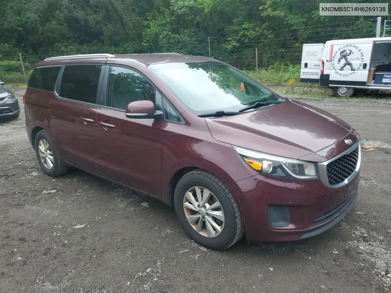 2017 Kia Sedona Lx VIN: KNDMB5C14H6269138 Lot: 62706925