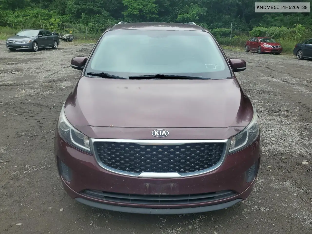 2017 Kia Sedona Lx VIN: KNDMB5C14H6269138 Lot: 62706925