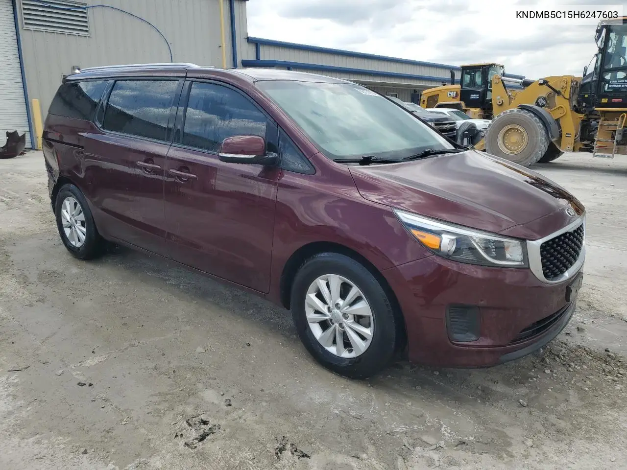 2017 Kia Sedona Lx VIN: KNDMB5C15H6247603 Lot: 62777015