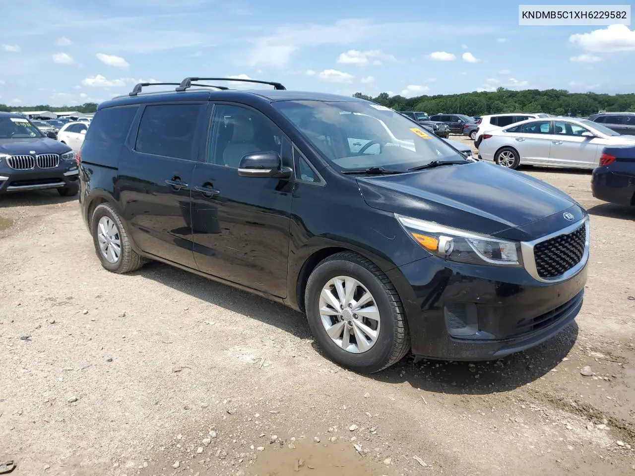 2017 Kia Sedona Lx VIN: KNDMB5C1XH6229582 Lot: 62896645