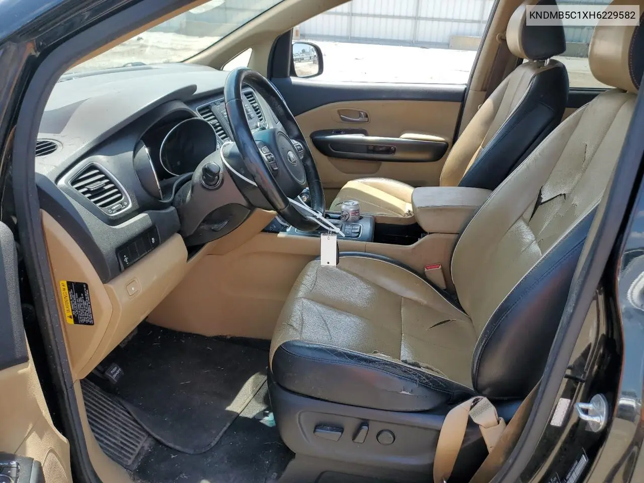 2017 Kia Sedona Lx VIN: KNDMB5C1XH6229582 Lot: 62896645