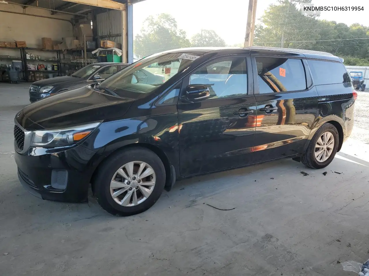 2017 Kia Sedona Lx VIN: KNDMB5C10H6319954 Lot: 62941495