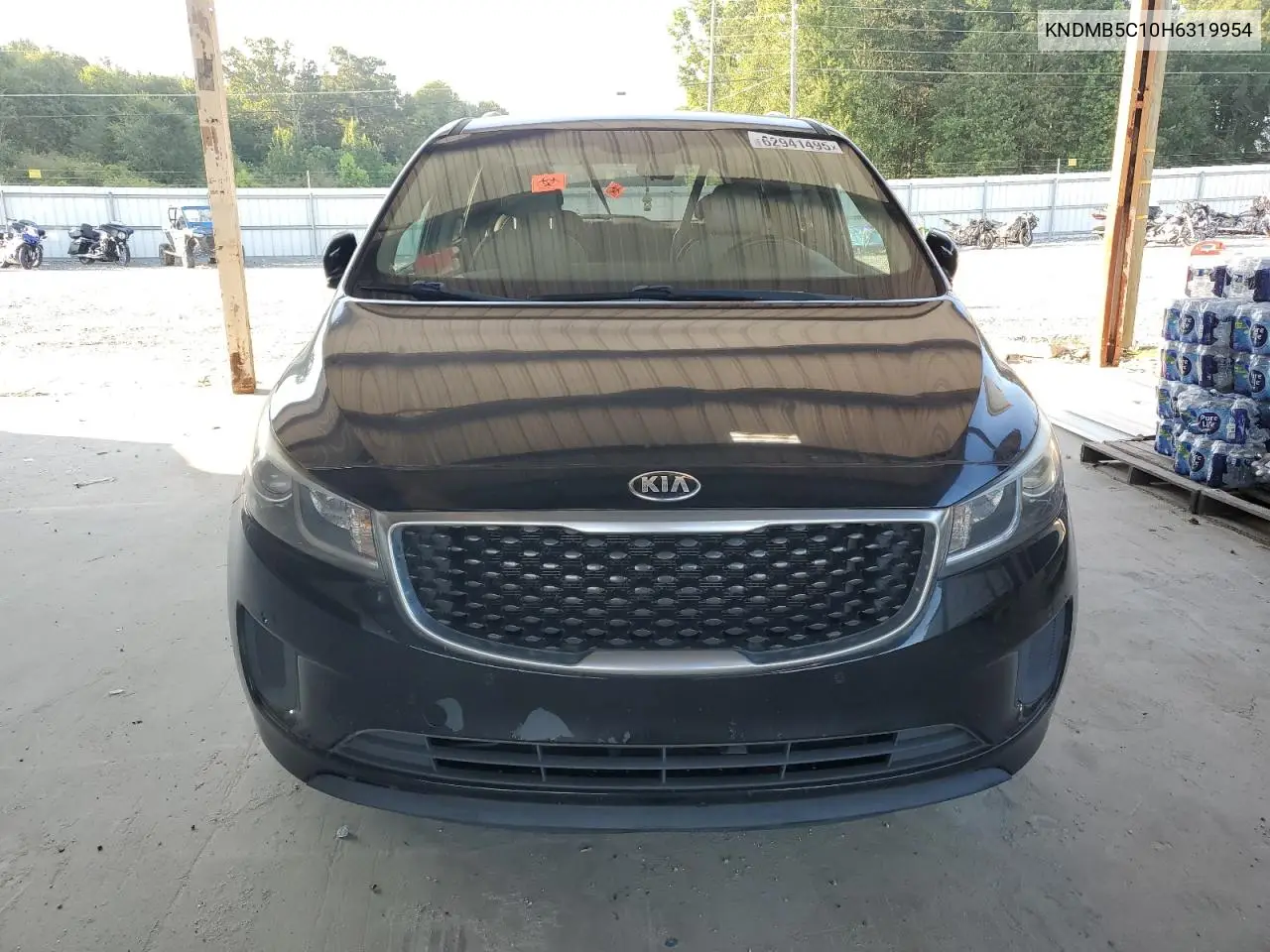2017 Kia Sedona Lx VIN: KNDMB5C10H6319954 Lot: 62941495