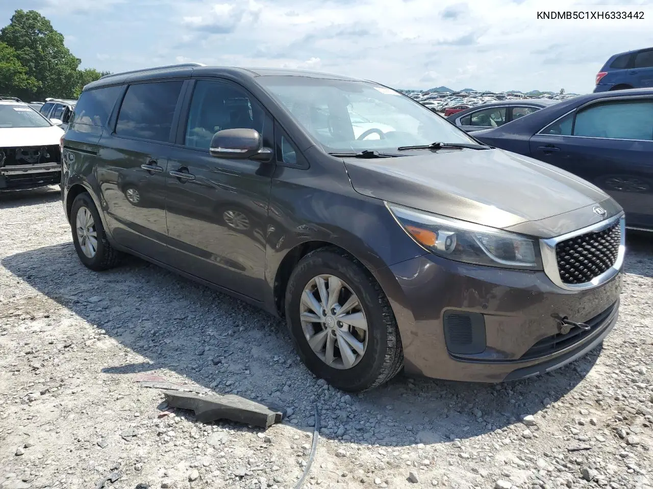 2017 Kia Sedona Lx VIN: KNDMB5C1XH6333442 Lot: 63205635