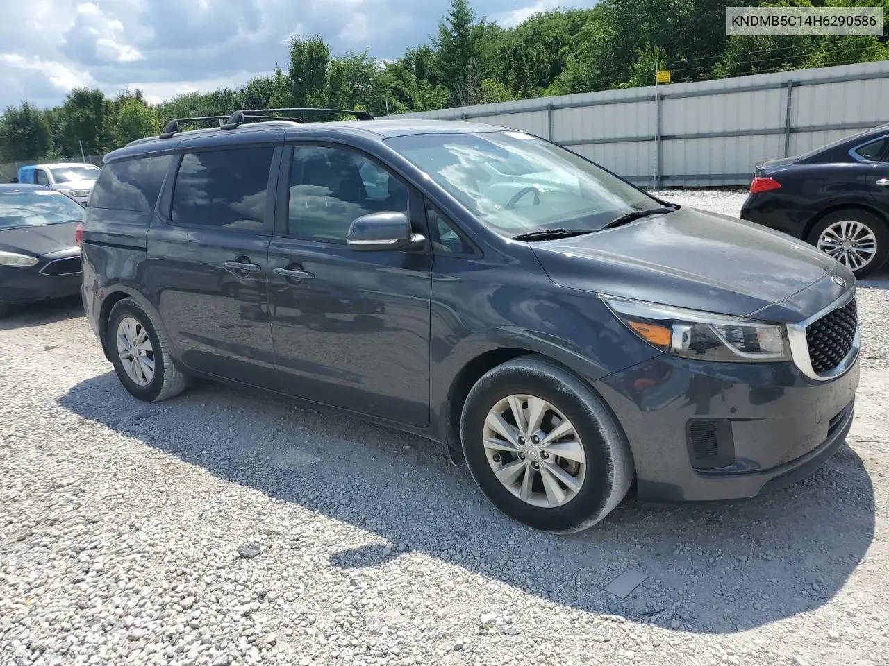 2017 Kia Sedona Lx VIN: KNDMB5C14H6290586 Lot: 63316605