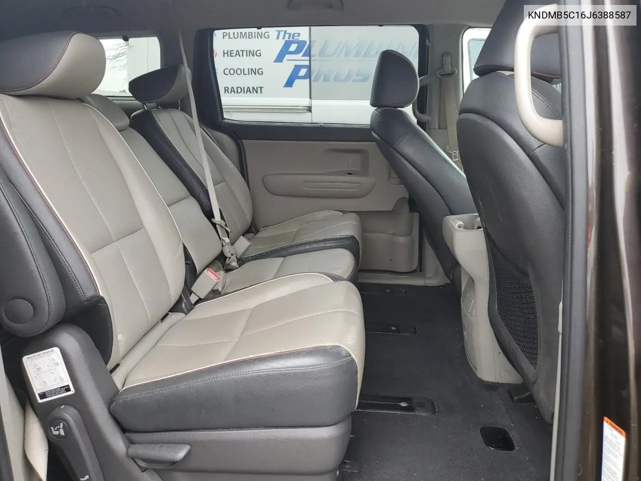 2018 Kia Sedona Lx VIN: KNDMB5C16J6388587 Lot: 59209605