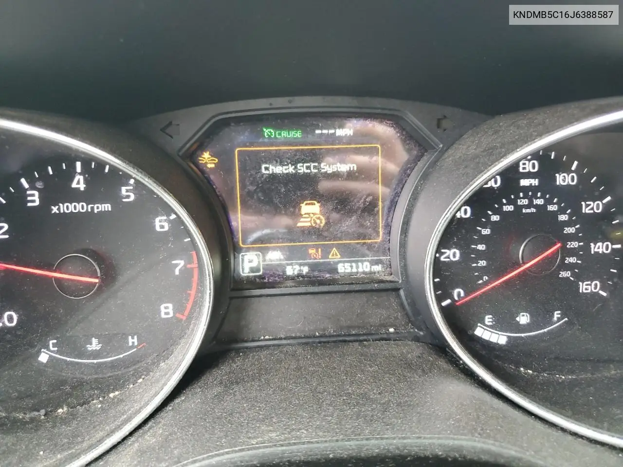 2018 Kia Sedona Lx VIN: KNDMB5C16J6388587 Lot: 59209605