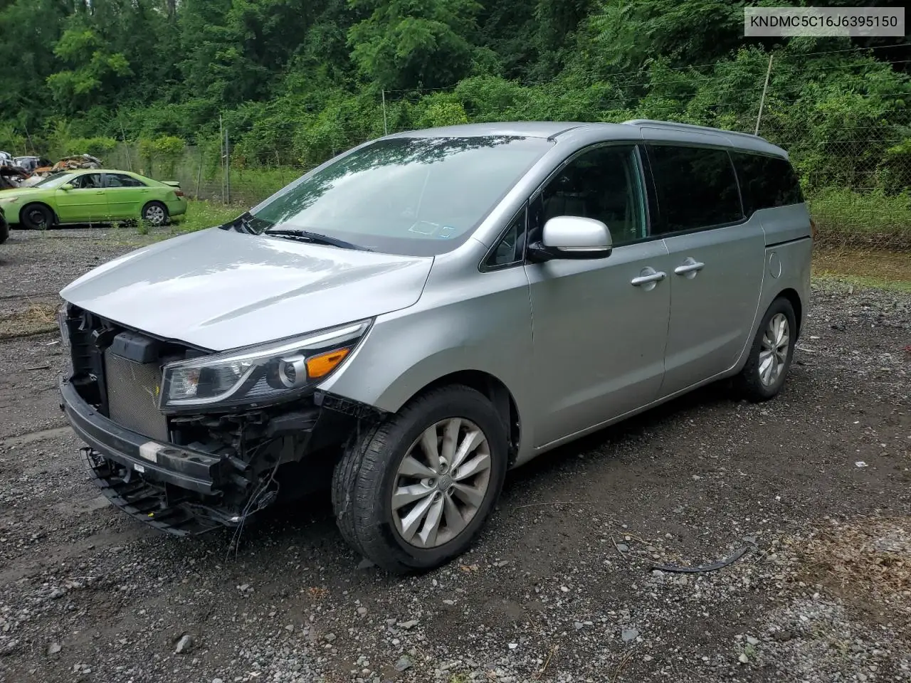 2018 Kia Sedona Ex VIN: KNDMC5C16J6395150 Lot: 62465165