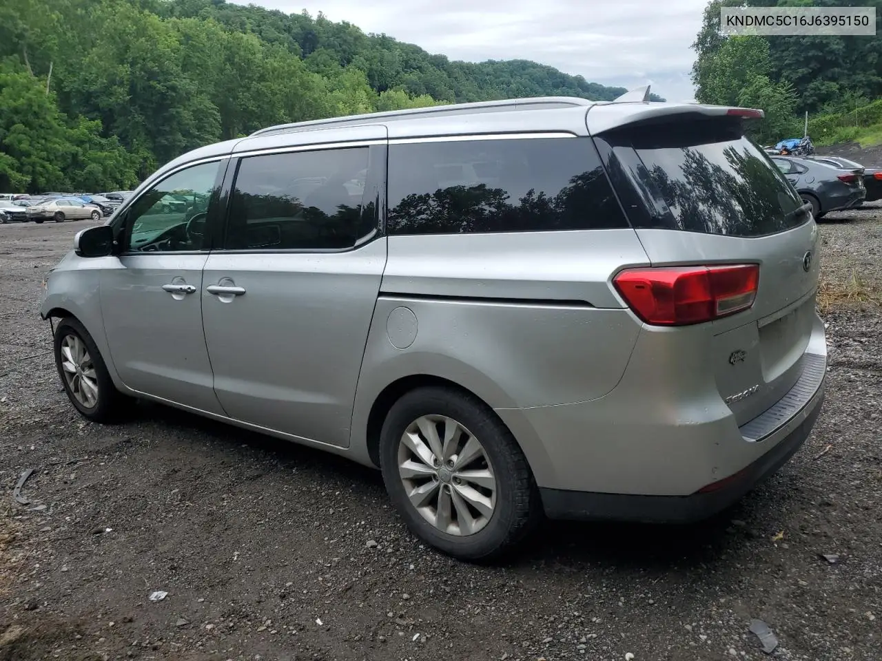 2018 Kia Sedona Ex VIN: KNDMC5C16J6395150 Lot: 62465165