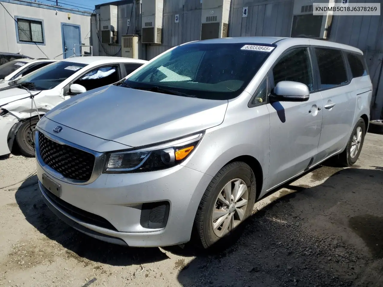 2018 Kia Sedona Lx VIN: KNDMB5C18J6378269 Lot: 63033845