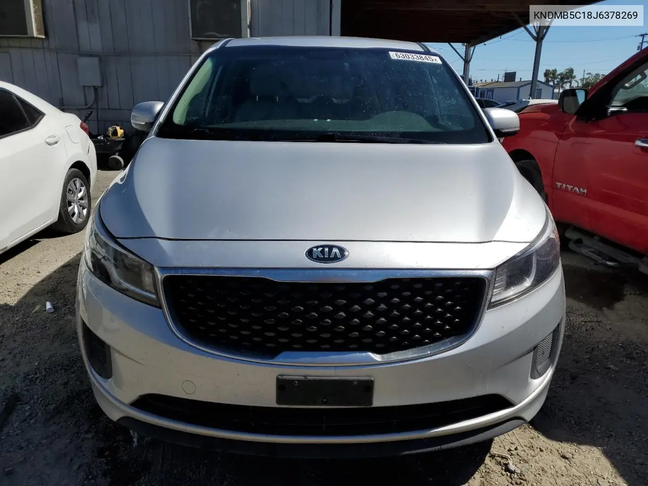 2018 Kia Sedona Lx VIN: KNDMB5C18J6378269 Lot: 63033845