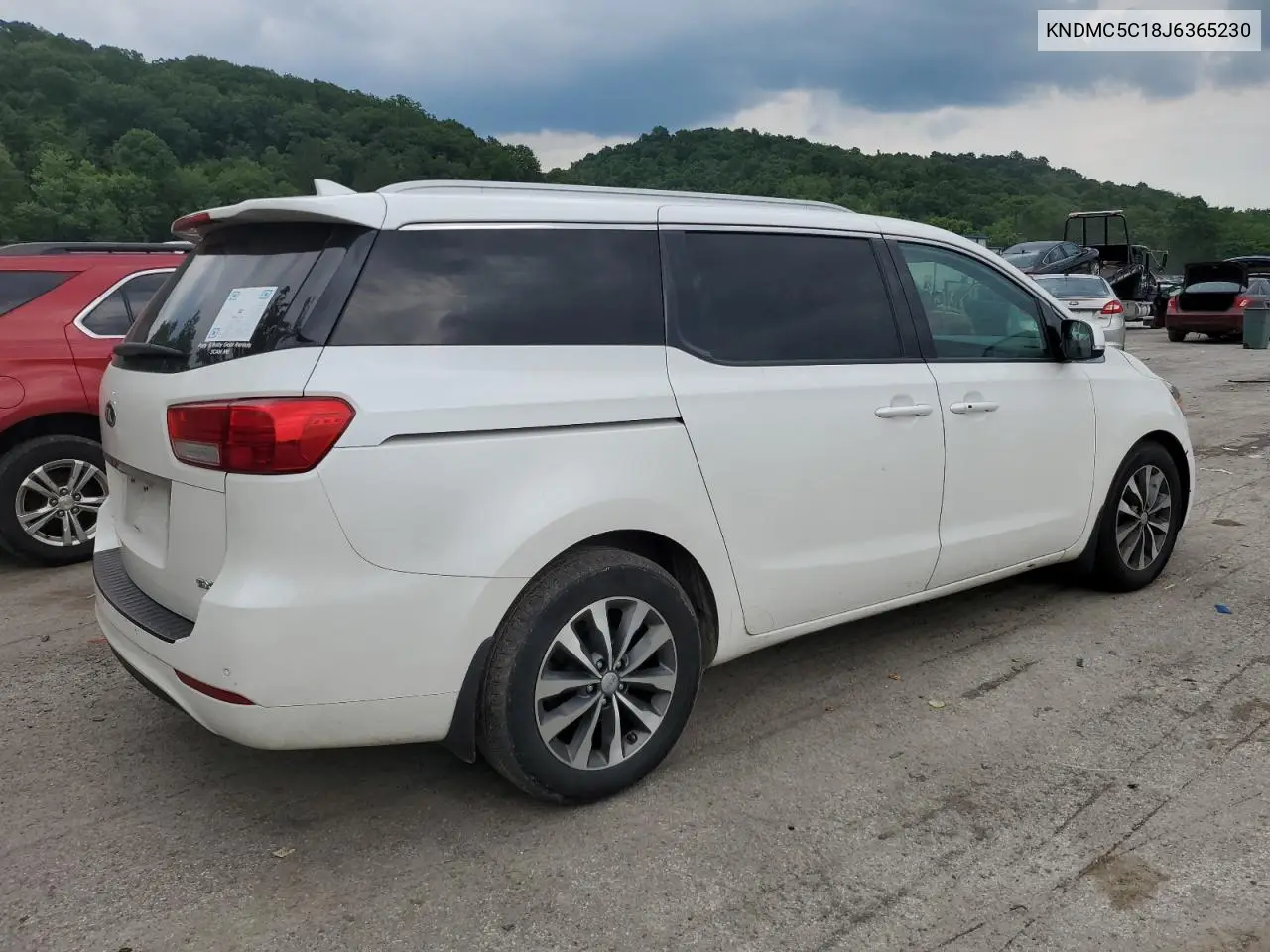 kndmc5c18j6365230 KNDMC5C18J6365230 2018 Kia Sedona Ex