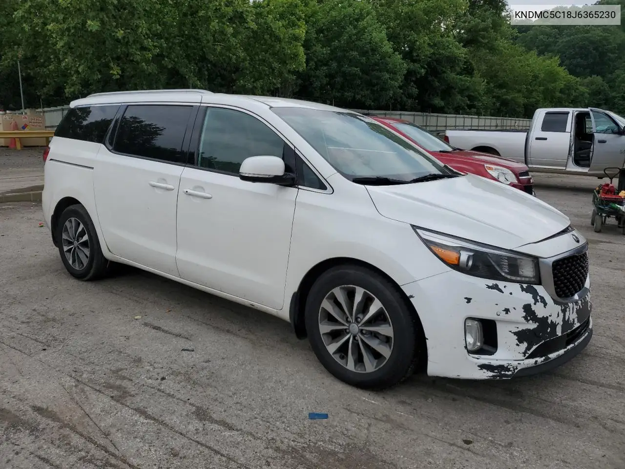 kndmc5c18j6365230 KNDMC5C18J6365230 2018 Kia Sedona Ex