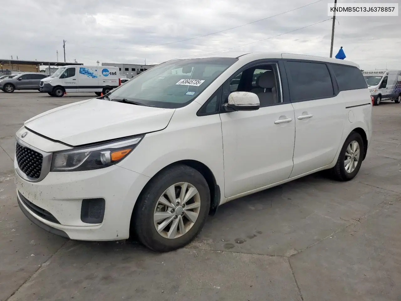2018 Kia Sedona Lx VIN: KNDMB5C13J6378857 Lot: 63645735